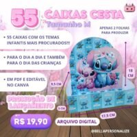 Caixa Cesta M - Infantil