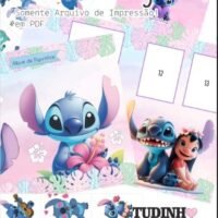 Álbum de Figurinhas - Stitch