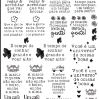 Arte Digital Frases Minimalistas ( tamanho folha A4)