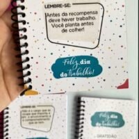 Arte para Bloquinho quadrada - Dia do Trabalhador