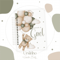 Baby Ursinho Balões Verde