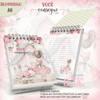 Bloquinho A6 Você Consegue