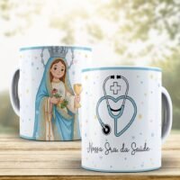 Nossa Senhora da Saúde - Artes para Caneca