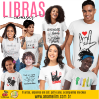 Libras - Artes para Camisas
