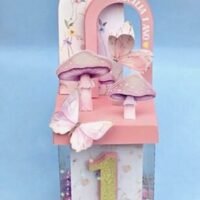 Caixa Acetato Cenario Jardim