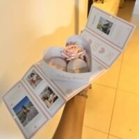 Caixa Rosa Coração- Dia das Mães