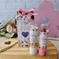 Caixa Batom e Protetor Labial - Arquivo Dia das Mães (Bella Ideia)