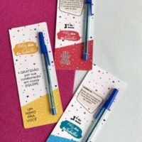 Cartão para Caneta - Dia do Trabalhador