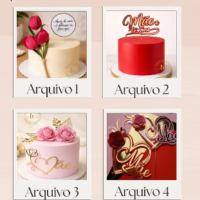 Combo Dia das Mães - Topos de Bolo