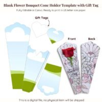 Cone para Buquê de Flores