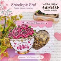 Envelope Chá #2 Dia das Mães