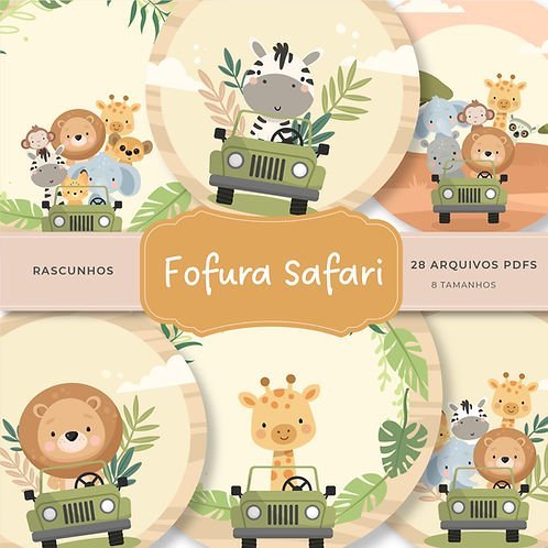 FOFURA-SAFARI.jpg Fofura Safari - Imagem 1