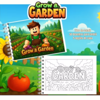 Grow a Garden - Livro de Colorir