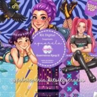 Aquarela Guerreiras do Kpop II