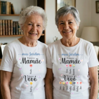 Jardim da Vovó - Artes para Camisas