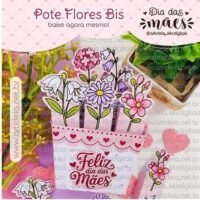 Pote Flores Bis - Dia das Mães