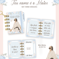 Teu Nome é o Maior - Combo Mini Bíblias (Pamella)