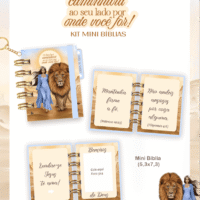 O Senhor Caminhará ao seu Lado - Combo Mini Bíblias (Pamella)