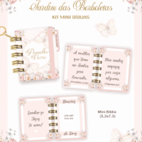Jardim das Borboletas - Combo Mini Bíblias (Pamella)