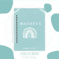 Arco Íris Menino; Capa Caderneta