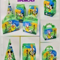 Mickey Copa do Mundo - Kit Festa Pronta