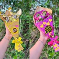 Ouro Branco e Sonho de Valsa - Buquê Personalizado