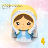 Papertoy Virgem Maria