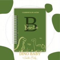 Dino Minimalista; Capa Caderneta