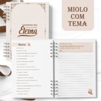 Caderno Congresso 2026 Felicidade Eterna NEUTRO COM TEMA (Bicho Papel)