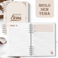 Caderno Congresso 2026 Felicidade Eterna NEUTRO SEM TEMA (Bicho Papel)