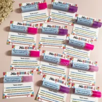 Cartão e Rótulo Gloss Labial - Mãe Atípica