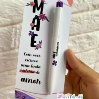 Cartão + Caneta - Dia Das Mães