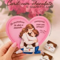 Card Dia das Mães para imprimir | O Poder do Abraço (+15 versões)