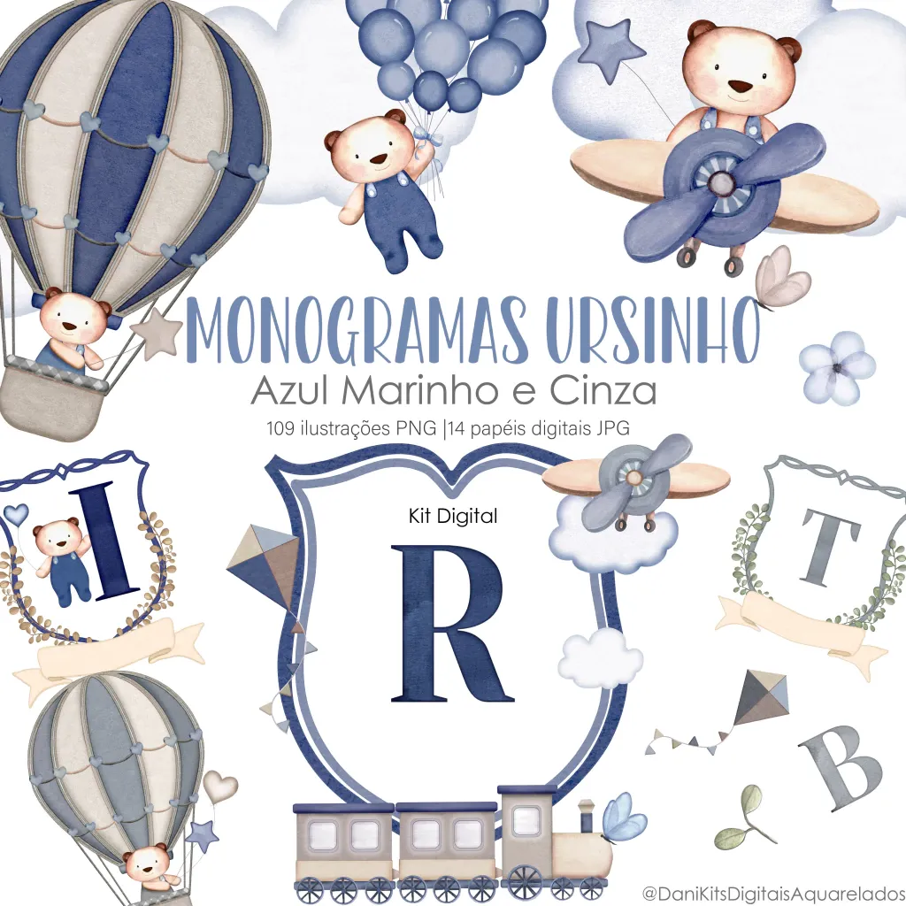 imgi_26_capa-teddy-bear-f98b318e53ce55c7dd17646122308219-1024-1024.webp Ursinho Azul Marinho e Cinza - Imagem 1