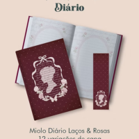 Diário Coleção Laços & Rosas Costura