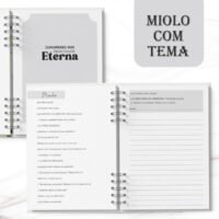 Arquivo Caderno Congresso Felicidade Eterna Masculino com Tema