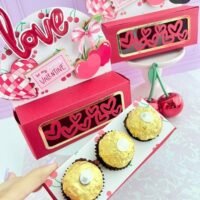 Arquivo de corte CAJITA FERRERO