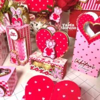 Arquivo de corte Caixa amor xoxo porta ferrero