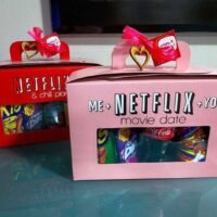 Arquivo de corte Caixa momento netflix amor kit