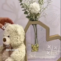 Arquivo de corte FLORERO CORAZON 3D CON 2 OPCIONES DE CORTE