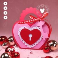 Arquivo de corte Heart Bag