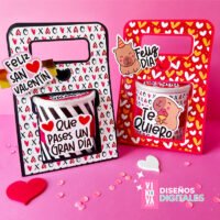 Arquivo de corte Kit mini pringles amor capivara