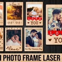 Arquivo de corte Mini photo frame laser cut 56708825
