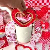 Arquivo de corte PORTA TAZA CORAZON