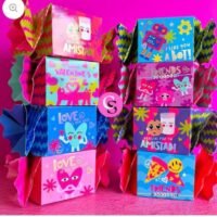 Arquivo de corte TEMPLATE CRACKER CANDY BOX