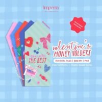 Arquivo de corte Valentines Money Holders