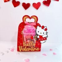 Arquivo de corte Vaso Domo Valentine 12oz