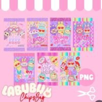 Arquivo de corte chips bag