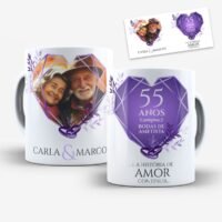 Arte para Caneca Bodas de Ametista Arquivos