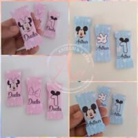 Balinhas Minnie e Mickey #anielmaartes